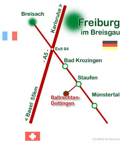 Dreiländereck Deutschland Frankreich Schweiz