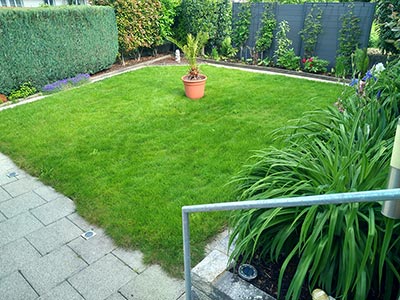 Gepflegter Garten